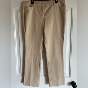 NY co kaki colored dress pants like new size 14 ave